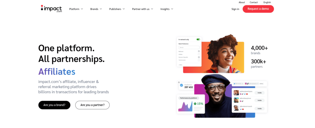 P&aacute;gina inicial do Impact