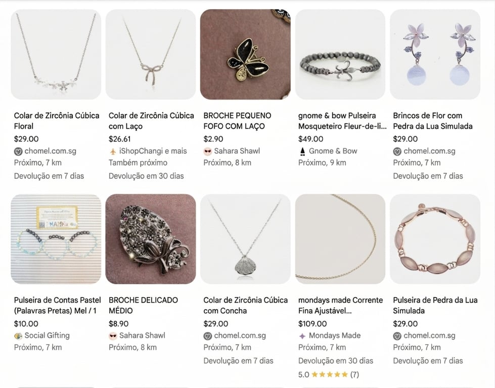produtos em alta para dropshipping - acessórios de moda