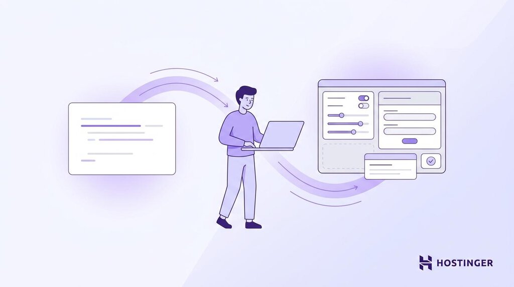Casos de uso do app Codex - Crie recursos a partir de uma tarefa escrita