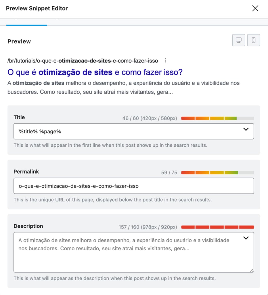 "editor-de-snippet-de-prévia-do-rank-math-no-wordpress" "Editor