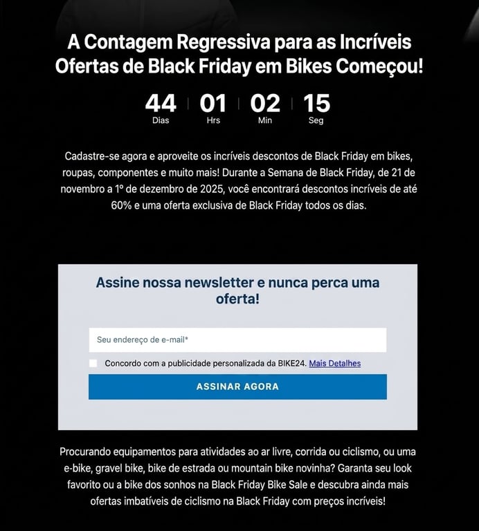 e-mail marketing para black friday