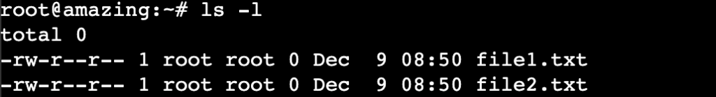 Lista de itens e suas permissões no Linux