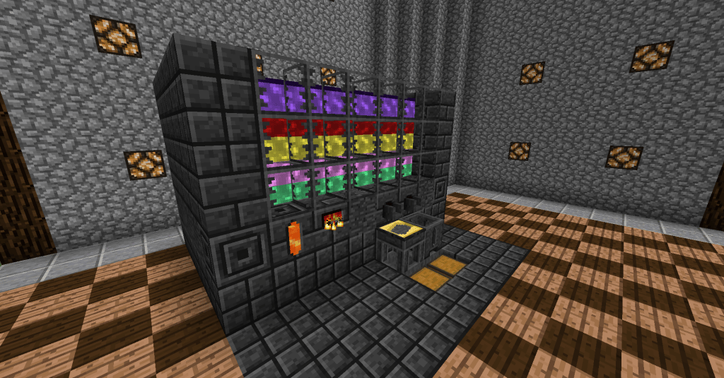 Imagem de uma fundi&ccedil;&atilde;o adicionada pelo mod Tinkers' Construct
