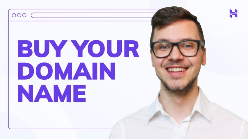 How to buy a domain name at Hostinger -video guide