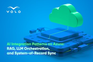 Azure AI Integration Patterns for RAG and LLM Orchestration with System of Record Sync