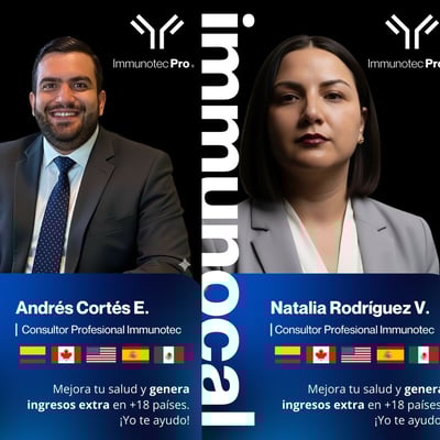 DISTRIBUIDORES AUTORIZADOS DE IMMUNOCAL ANDRES Y NATALIA GLUTATION