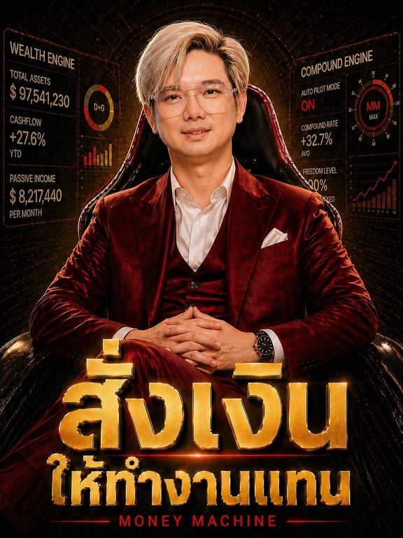 MONEY MACHINE สั่งเงิน ให้ทำงานแทน (เร็วๆ นี้)