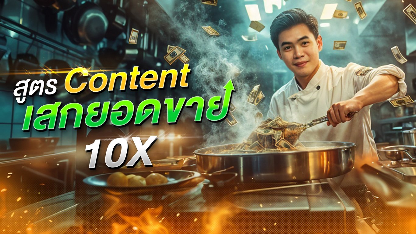 สูตร Content เสกยอดขาย 10X | Samounglai Business Class