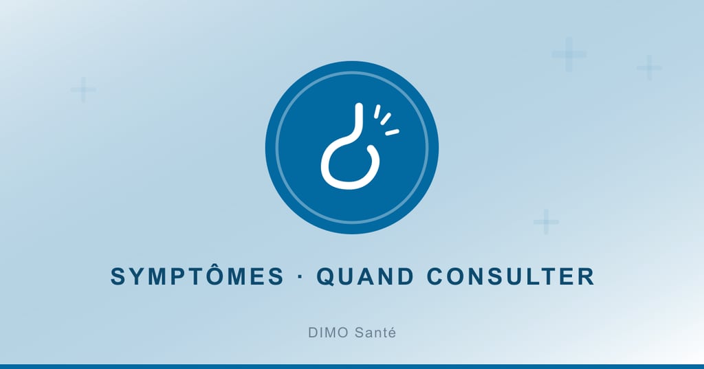 Reconnaître un symptôme et savoir quand consulter