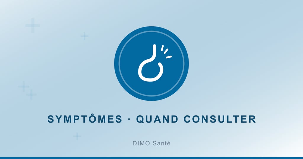 Reconnaître un symptôme et savoir quand consulter