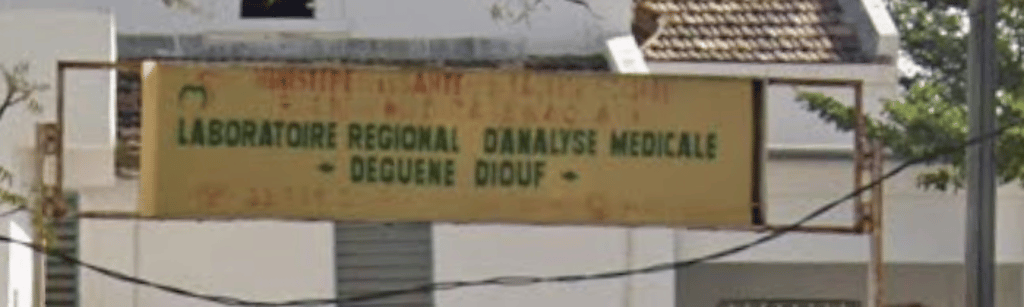 LABORATOIRE REGIONAL DE KAOLACK
