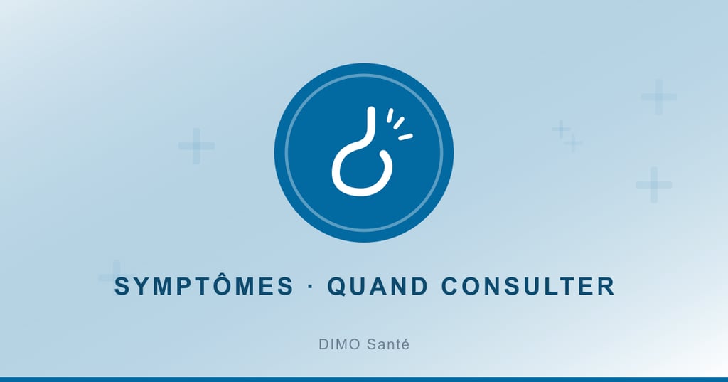 Reconnaître un symptôme et savoir quand consulter