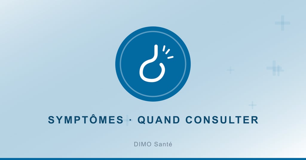 Reconnaître un symptôme et savoir quand consulter