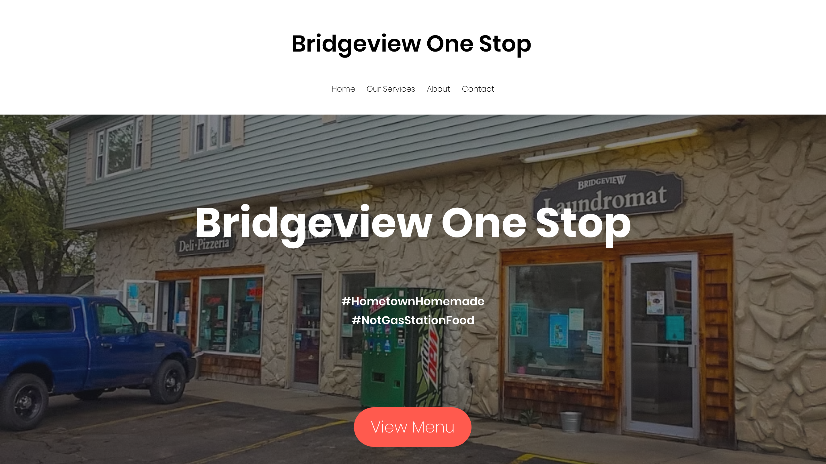 Bridgeview One Stop website