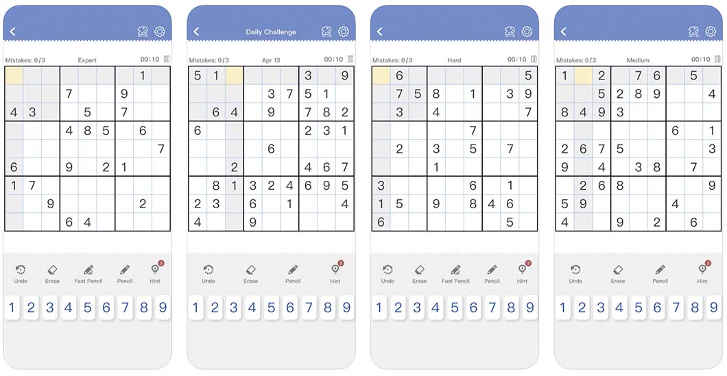 Sudoku - Brain Puzzle Games