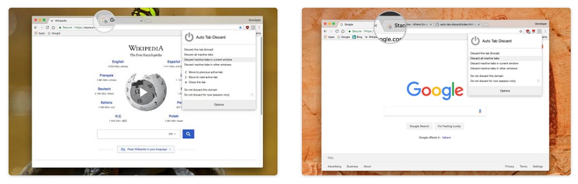 Auto Tab Discard