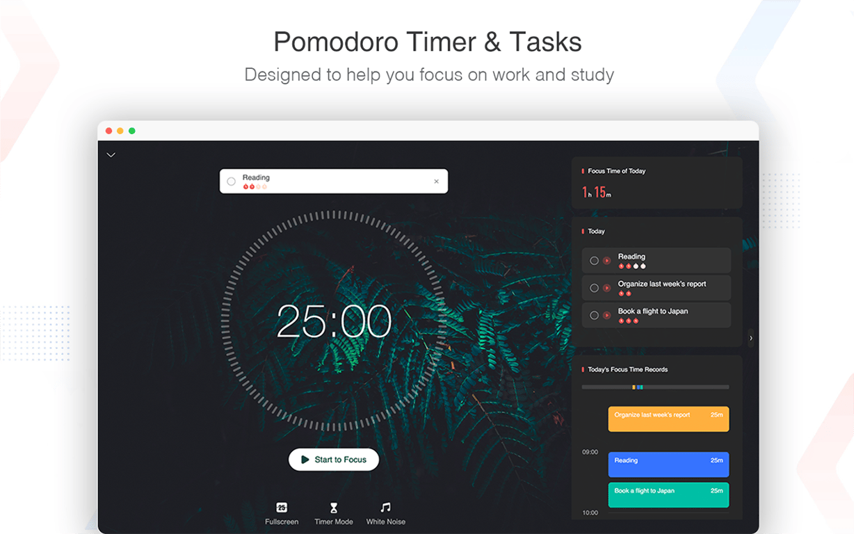 Focus To-Do: Pomodoro Timer