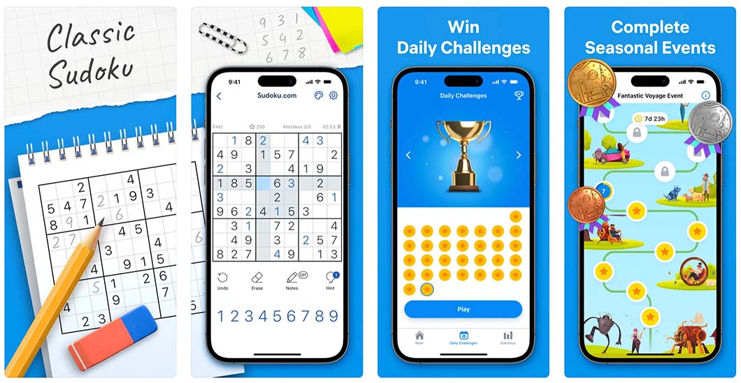 9 Best Sudoku iPhone Apps To Train Your Brain | Readlax Blog