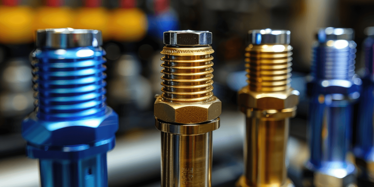 알루미늄 아노다이징 예시 사진