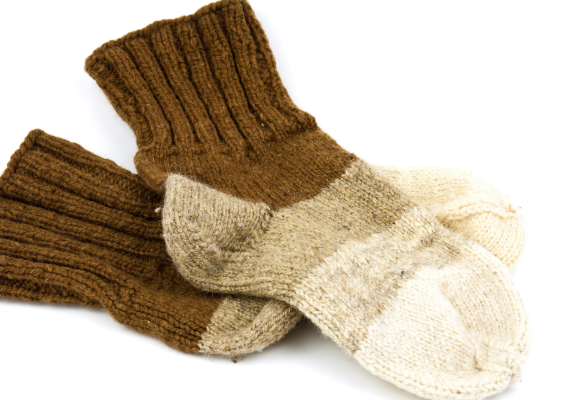 폴리아마이드(PA)로 만들어진 나일론 양말