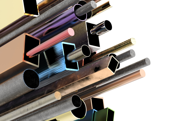 아노다이징 처리된 제품 예시 사진