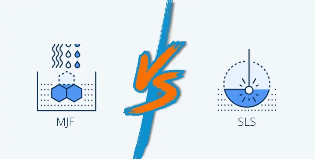 MJF vs SLS 프린팅 기술 비교
