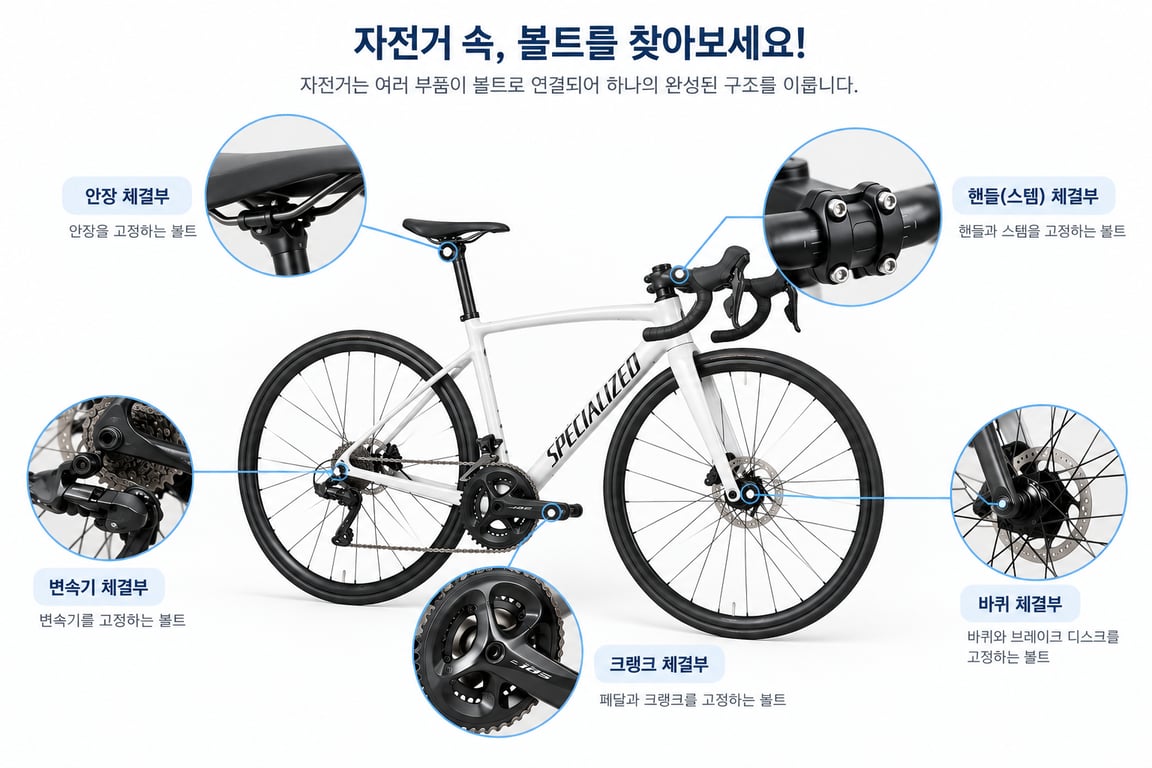 자전거 속 볼트 소개 그림