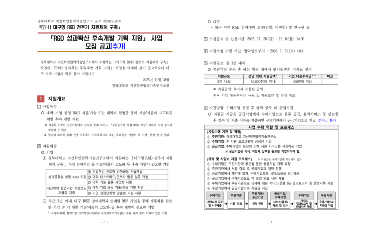 지원사업 공고 사진 3