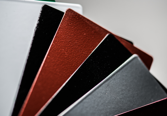 파우더코팅 처리 된 제품 예시 사진