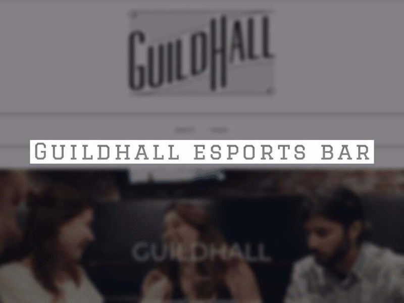 Guildhall Esports Bar
