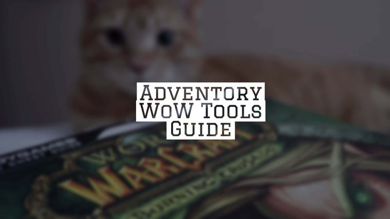 ADVENTORY WOW TOOLS guide
