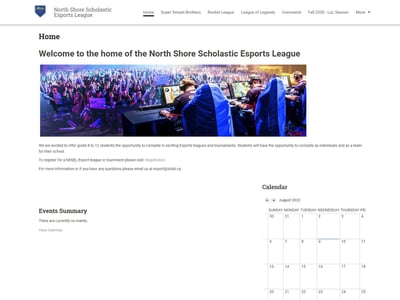 North Shore Scholastic Esports League