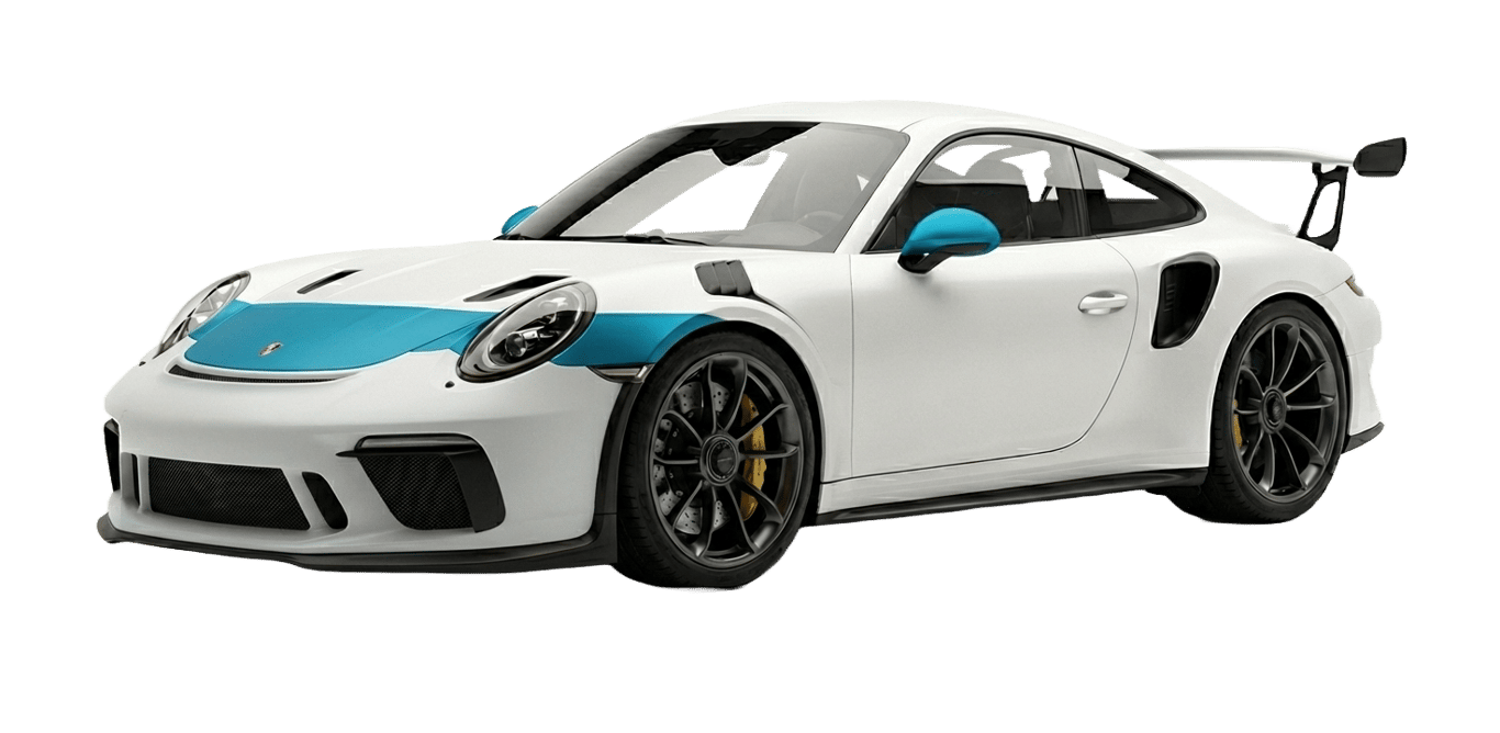 The Essential clear bra installation Calgary - XPEL PPF package with wrapped edges and rock chip protection - Obsidian Auto