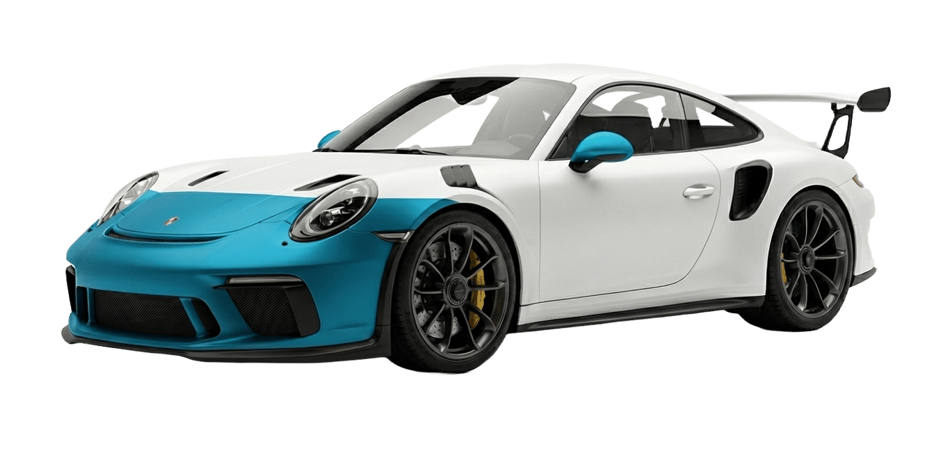 The Standard clear bra installation Calgary - XPEL PPF package with wrapped edges and rock chip protection - Obsidian Auto