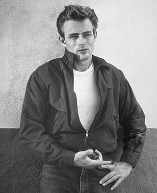 Portrait of James Dean