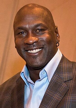 Portrait of Michael Jordan