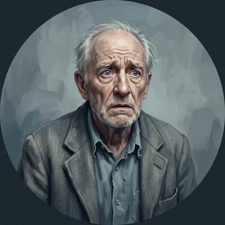 Brooks Hatlen from The Shawshank Redemption portrait
