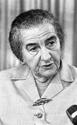 Portrait of Golda Meir