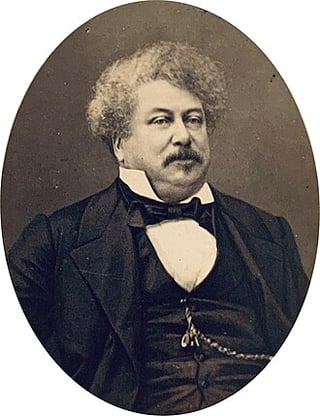 Portrait of Alexandre Dumas