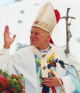 Portrait of Pope John Paul II