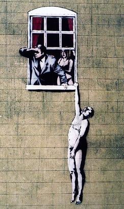 Portrait of Banksy