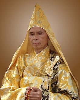 Portrait of Thich Nhat Hanh
