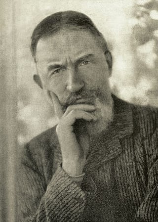 Portrait of George Bernard Shaw