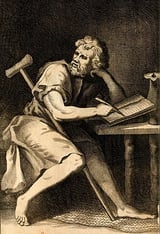 Portrait of Epictetus