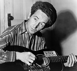 Portrait of Woody Guthrie