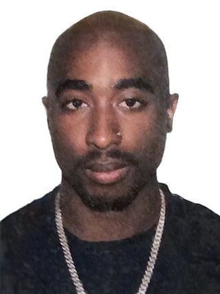 Portrait of Tupac Shakur