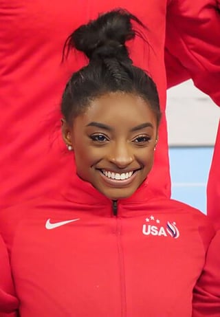 Portrait of Simone Biles