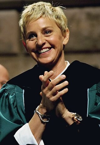 Portrait of Ellen DeGeneres