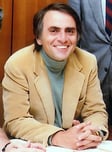 Portrait of Carl Sagan