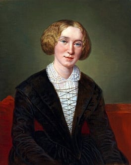 Portrait of George Eliot (Mary Ann Evans)